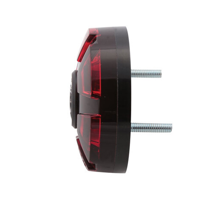 Highsider Smart ATV LED 3-в-1 задна светлина, червено-черна