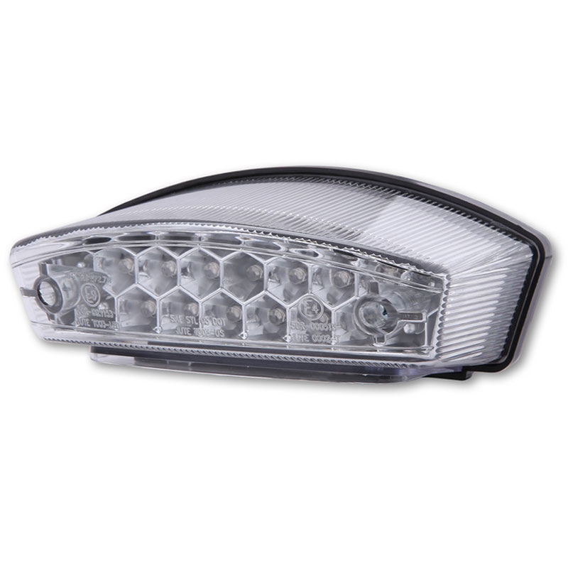 Highsider Smart Monster LED задна светлина за мотоциклет, черна