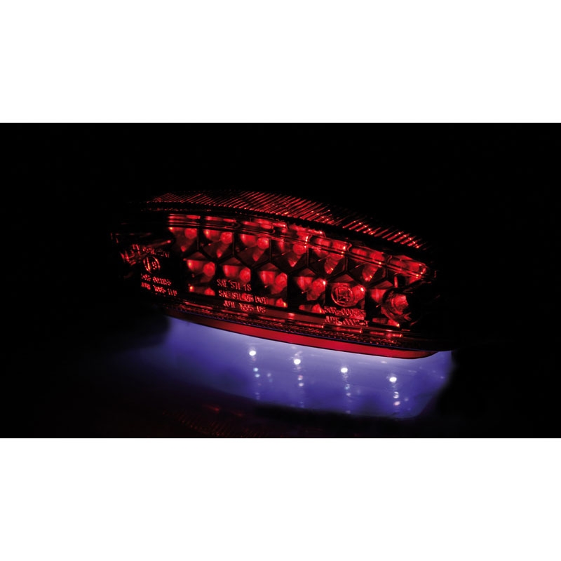 Highsider Smart Monster LED задна светлина за мотоциклет, червена