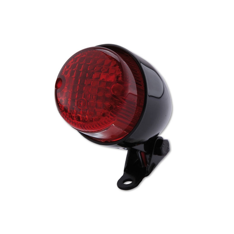 Задна светлина за мотоциклет Highsider Smart Texas, черна