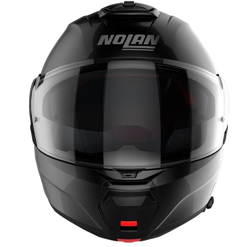 Мото каска Nolan N100-6 Classic N-COM 3 с отваряне, черна
