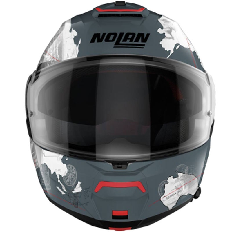 Мото каска с отваряне Nolan N100-6 Legend Checa N-COM 3