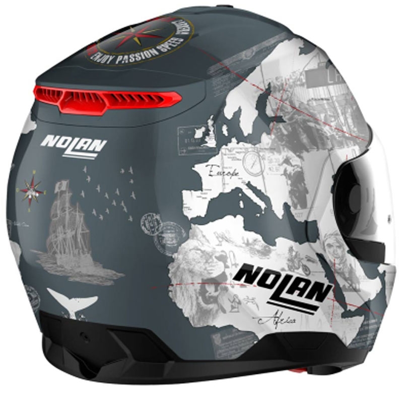 Мото каска с отваряне Nolan N100-6 Legend Checa N-COM 3