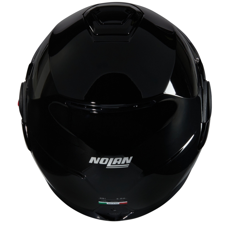 Мото каска с отваряне Nolan N120-1 Classico N-COM 301 черна