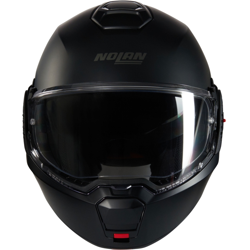 Мото каска Nolan N100-6 Classico N-COM 302 с отваряща се дръжка, матово черно