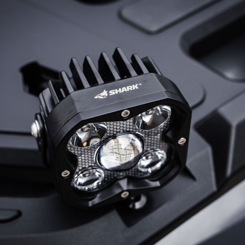 LED фар SHARK LED фар за шофиране с лазерен LED 3,2" 40 W черен