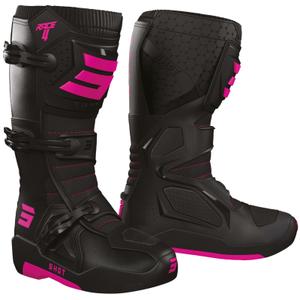 Shot Race 4 Black-Fluo Pink Мотоциклетни ботуши