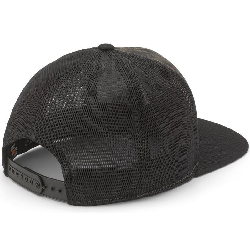 Шапка KTM Camo Trucker, черно-камуфлажно зелена