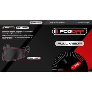 Фолио против замъгляване FOGOFF FOG010 за MT-V-28 plexi