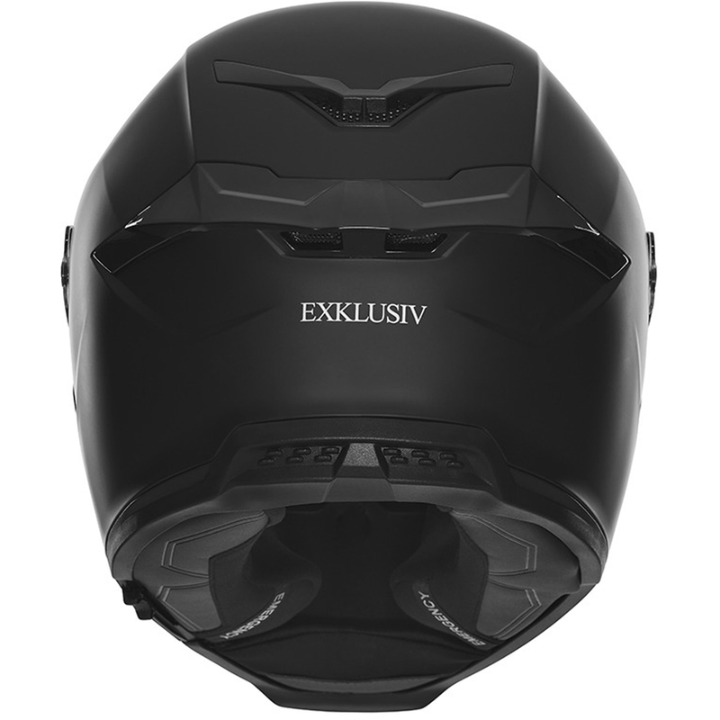 NOX Exlusiv Goliath каска за мотоциклет с пълно лице, матово черно