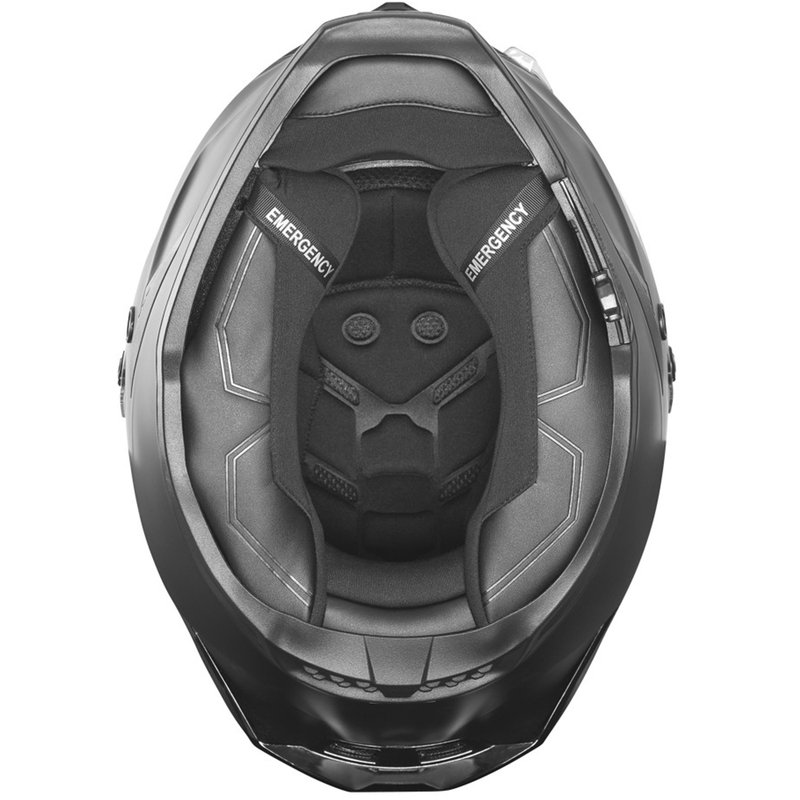 NOX Exlusiv Goliath каска за мотоциклет с пълно лице, матово черно