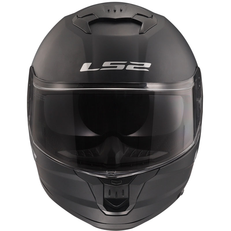 LS2 FF808 Stream II интегрална мотоциклетна каска черна матова