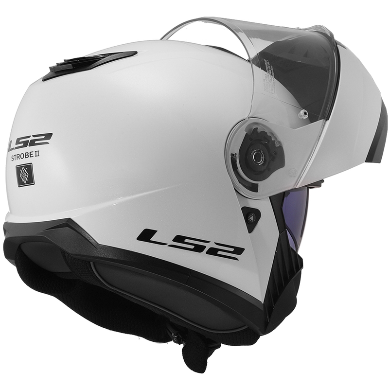 Каска LS2 FF908 Strobe II бял гланц