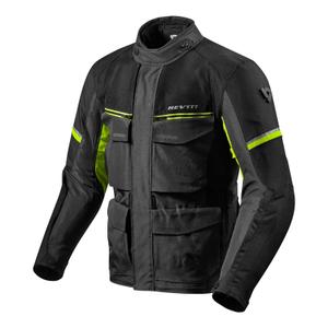 Мотоциклетно яке Revit Outback 3 черно и флуорово жълто разпродажба