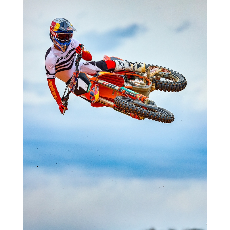 Мотокрос фланелка Alpinestars Techstar, лимитирана серия, тъмно черно-бяло-флуоресцентно червено-оранжево