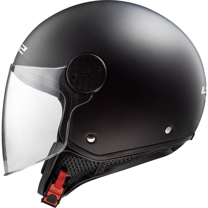 Otevřená přilba na motorku LS2 OF558 Sphere Solid černá matná