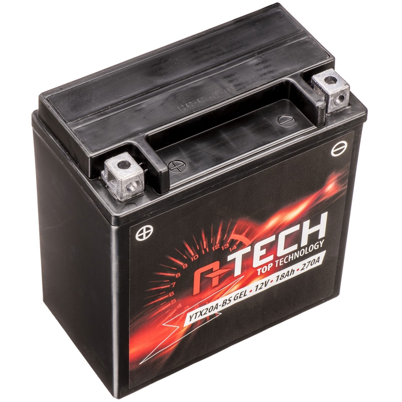 Гел батерия A-TECH 12V, YTX20A-BS GEL, 18Ah, 270A, без поддръжка