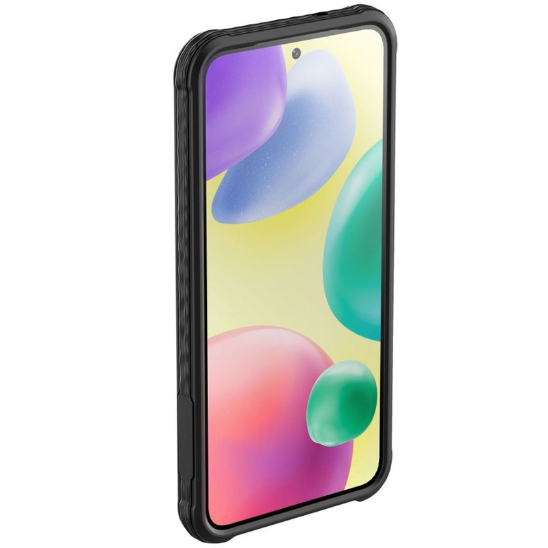 Защитен калъф Interphone QUIKLOX Tetraforce за Samsung Galaxy S25, черен