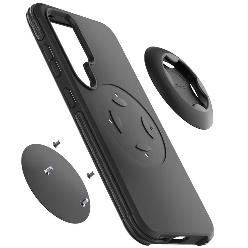 Interphone QUIKLOX Tetraforce защитен калъф за Samsung Galaxy S25 Ultra, черен