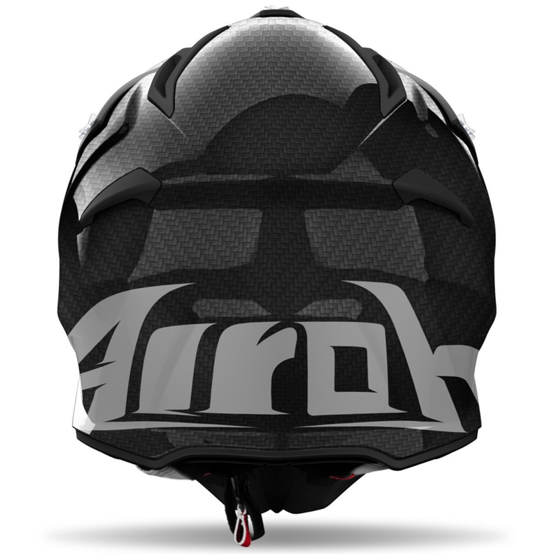 Каска за мотокрос Airoh Aviator ACE 2 Carbon, черна, гланцирана
