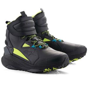 Мотоциклетни ботуши Alpinestars Speedstreet черно-лаймово-синьо