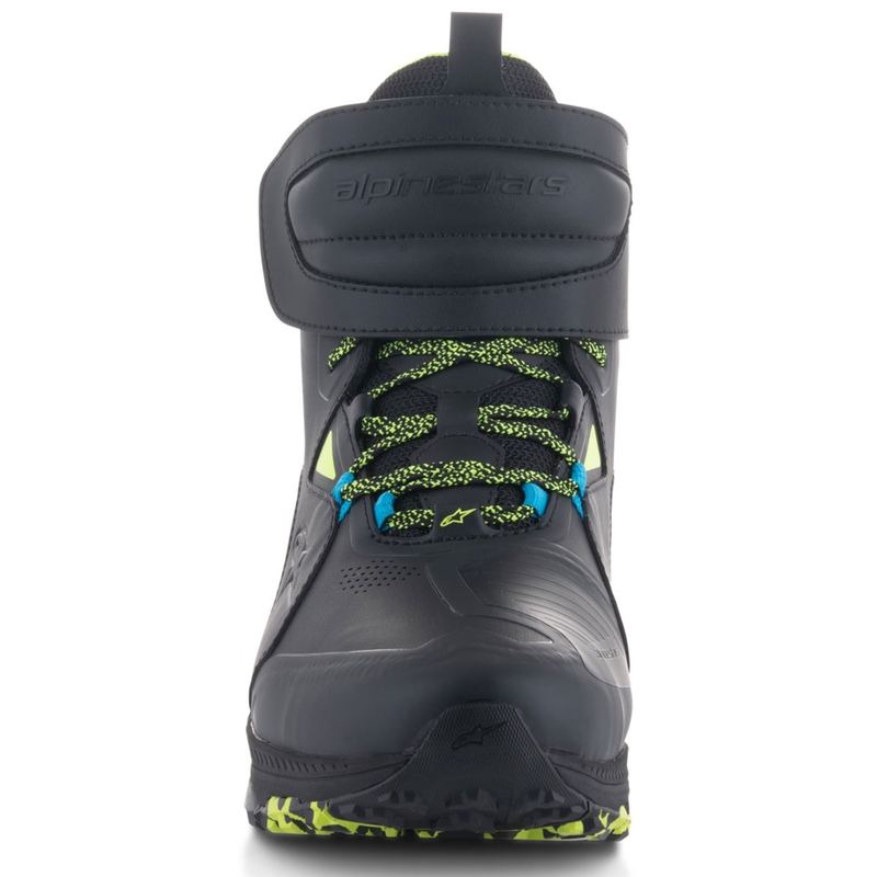 Мотоциклетни ботуши Alpinestars Speedstreet черно-лаймово-синьо
