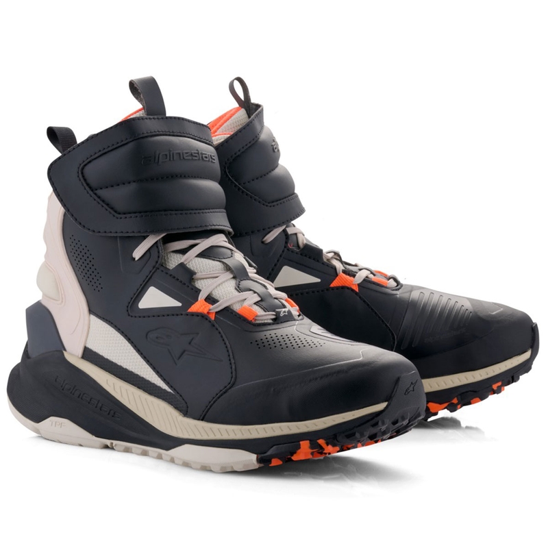 Мотоциклетни ботуши Alpinestars Speedstreet черно-бадемово-оранжево