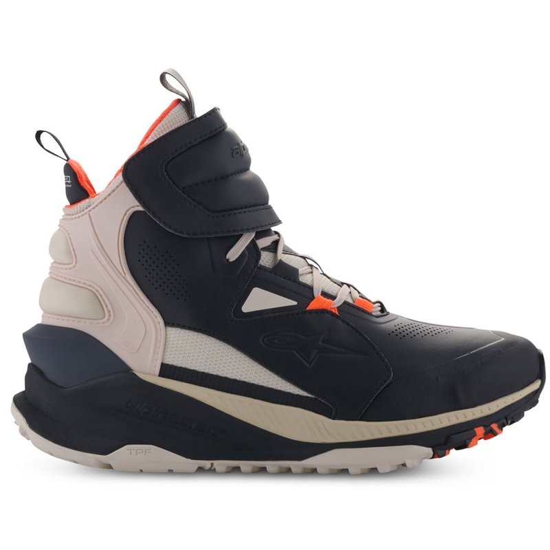 Мотоциклетни ботуши Alpinestars Speedstreet черно-бадемово-оранжево