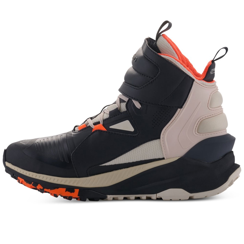 Мотоциклетни ботуши Alpinestars Speedstreet черно-бадемово-оранжево