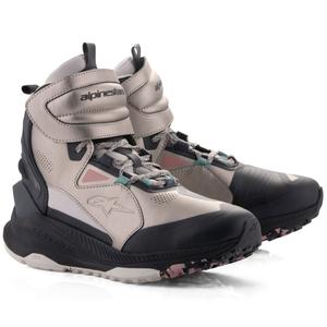Мотоциклетни ботуши Alpinestars Speedstreet, бежово-коралово-черно-синьо