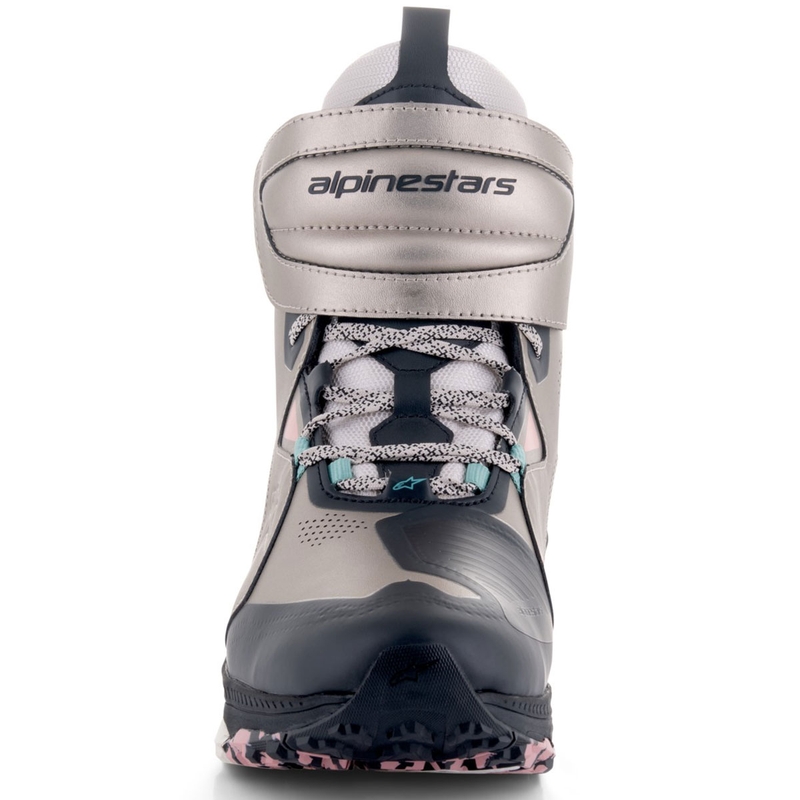 Мотоциклетни ботуши Alpinestars Speedstreet, бежово-коралово-черно-синьо