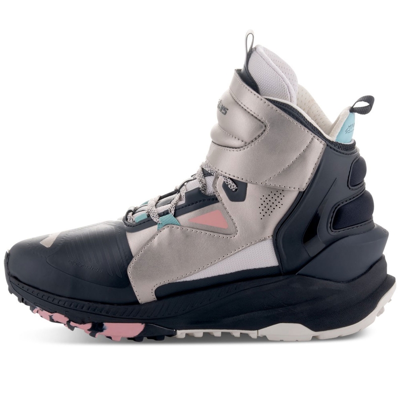 Мотоциклетни ботуши Alpinestars Speedstreet, бежово-коралово-черно-синьо