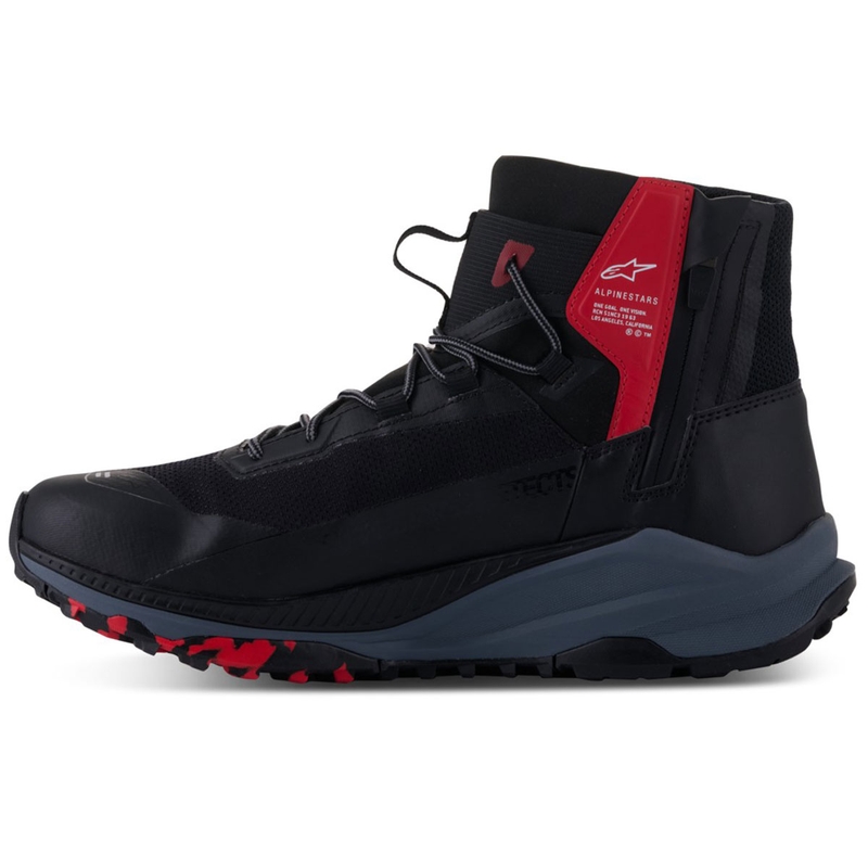 Мотоциклетни ботуши Alpinestars Speedforce XR черно-червено-сиви