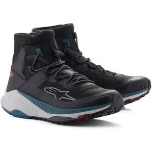Мотоциклетни ботуши Alpinestars Speedforce XR черно-синьо-зелено-сиви