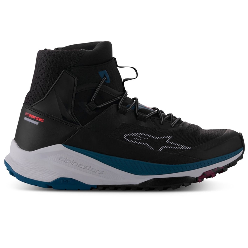 Мотоциклетни ботуши Alpinestars Speedforce XR черно-синьо-зелено-сиви