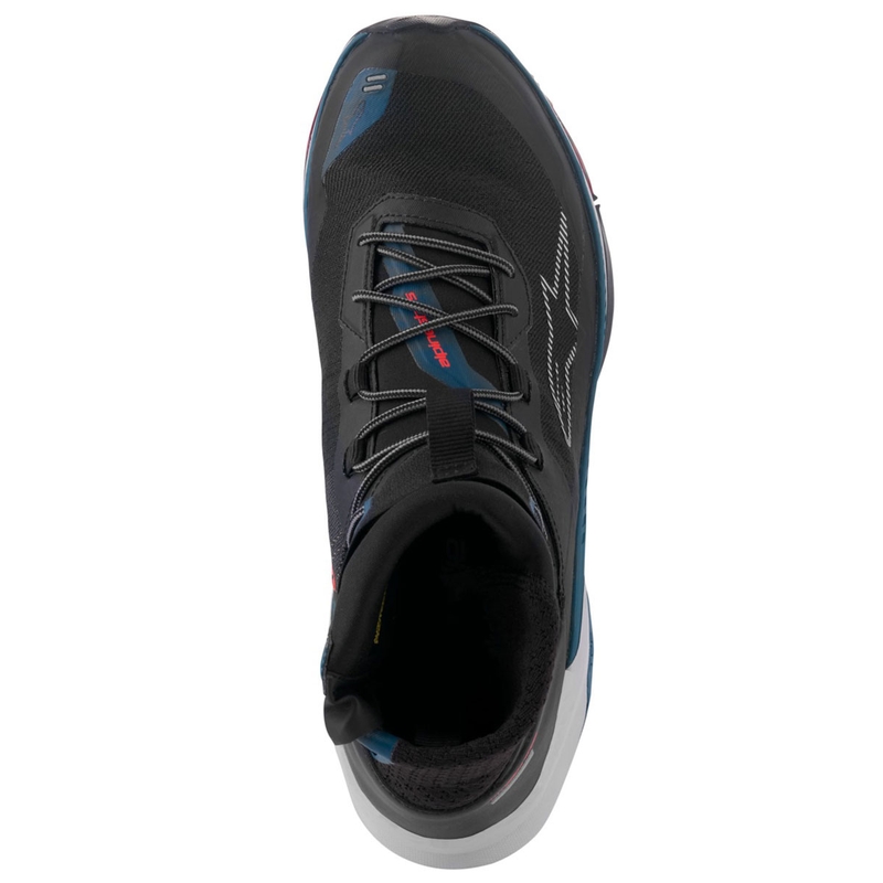 Мотоциклетни ботуши Alpinestars Speedforce XR черно-синьо-зелено-сиви