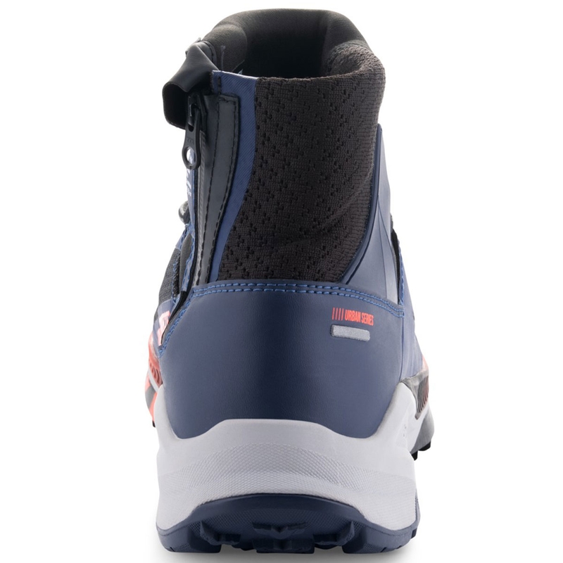 Мотоциклетни ботуши Alpinestars Speedforce XR синьо-черно-флуоресцентно червено-сиви