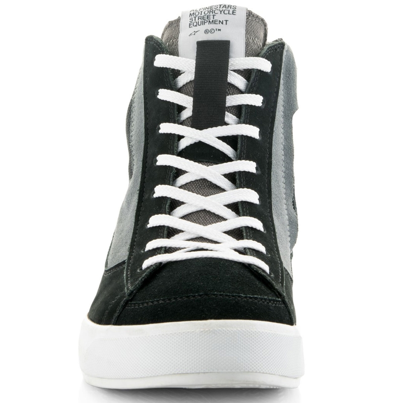 Мотоциклетни ботуши Alpinestars Stated черно-сиво-бели