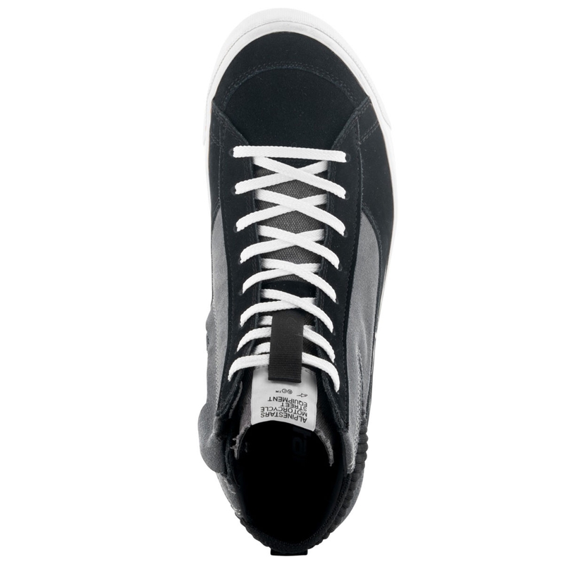 Мотоциклетни ботуши Alpinestars Stated черно-сиво-бели