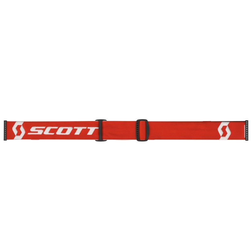 Мотокрос очила SCOTT Primal Clear червено-прозрачни