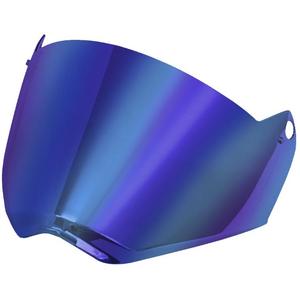 Син иридиев плексиглас за каска LS2 MX436