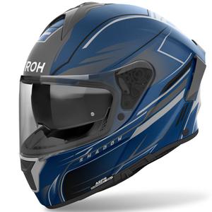 Airoh SPARK 2 Shadow каска за мотоциклет с пълно лице, матово синя