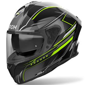 Airoh SPARK 2 Shadow каска за мотоциклет с пълно лице, лъскаво жълта