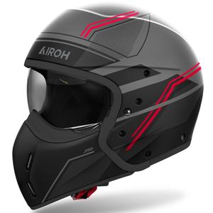 Модулна мотоциклетна каска Airoh J110 Slim матово червена