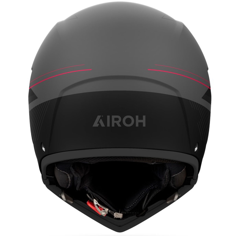 Модулна мотоциклетна каска Airoh J110 Slim матово червена