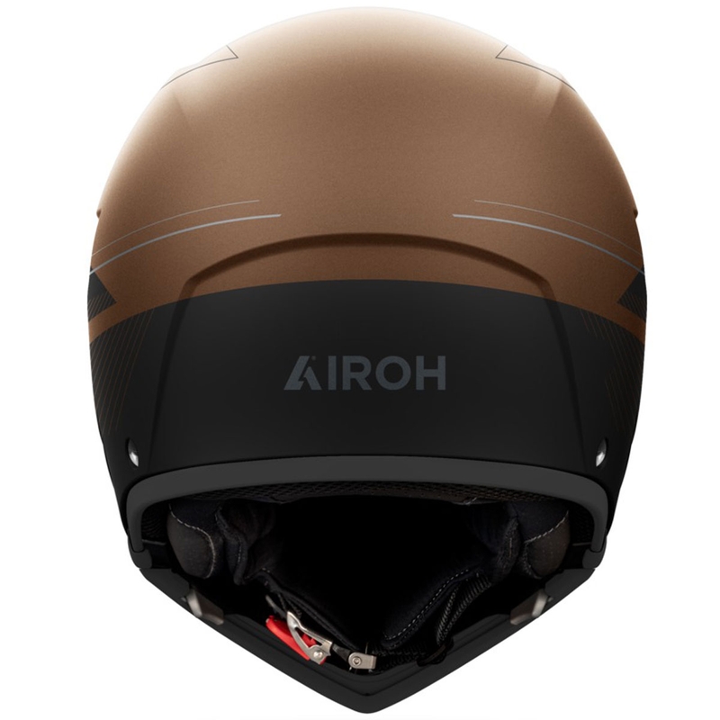 Модулна мотоциклетна каска Airoh J110 Slim лъскав бронз