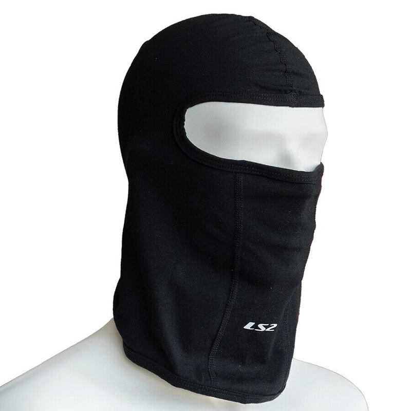 Калъф за каска LS2 Elastic Polyester Baclava, черен