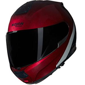 Мото каска Nolan N100-6 Verniciatura Speciale N-COM 341 червено-черна