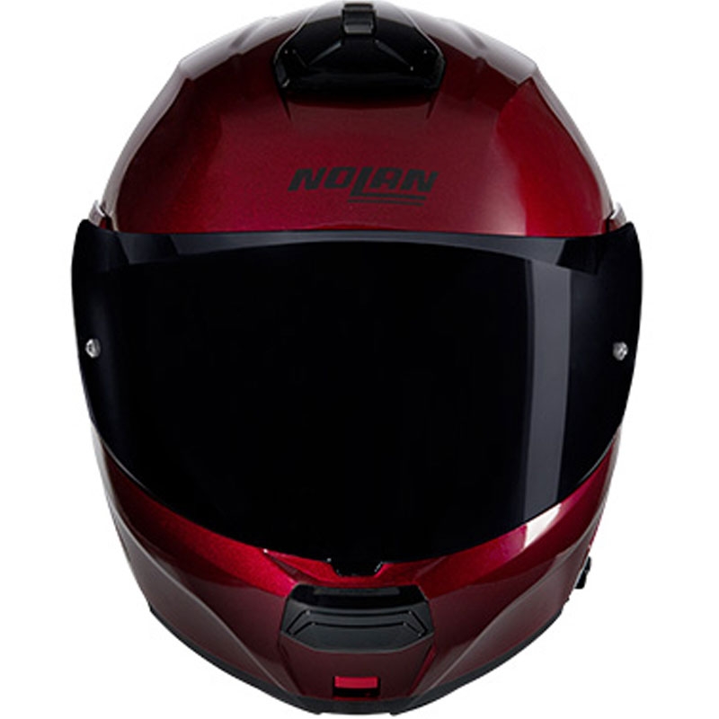 Мото каска Nolan N100-6 Verniciatura Speciale N-COM 341 червено-черна