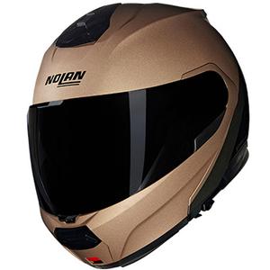 Мото каска с отваряне Nolan N100-6 Verniciatura Speciale N-COM 341 пясъчно-черна